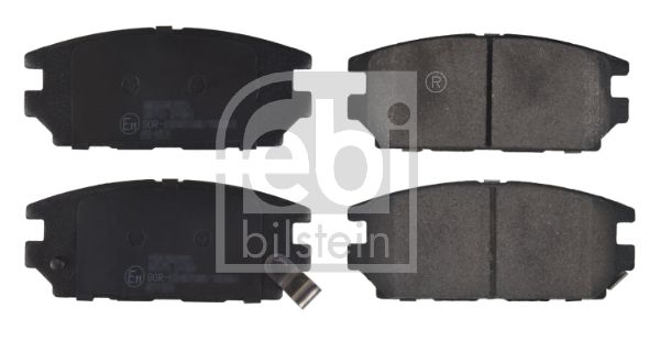 FEBI BILSTEIN Комплект тормозных колодок, дисковый тормоз 16756